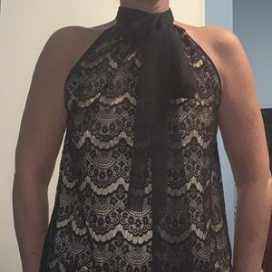 Gold with black overlay